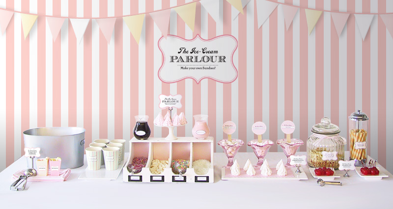 Ice Cream Parlour Chic by Eat Drink Chic